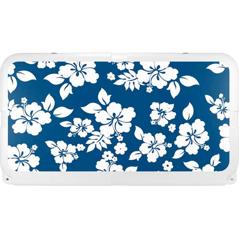 Blue and White YETI Tundra 75 Hard Cooler Skin
