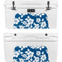 Blue and White YETI Tundra 75 Hard Cooler Skin