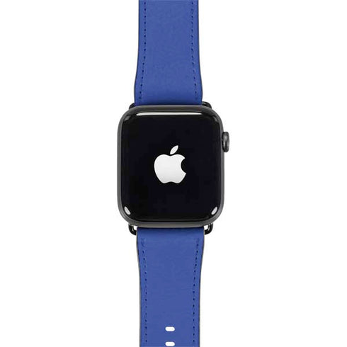 Blue Solid Apple Watch Band 38-40mm