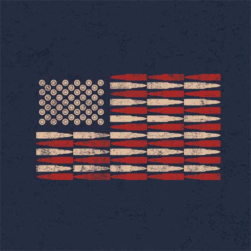 Blue Bullet American Flag Nintendo 2DS XL (2017) Skin