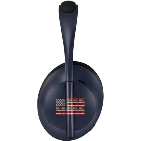 Blue Bullet American Flag Bose Noise Cancelling Headphones 700 Skin