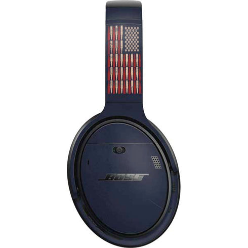 Blue Bullet American Flag Bose QuietComfort 35 II Headphones Skin