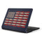 Blue Bullet American Flag Samsung Chromebook Skin