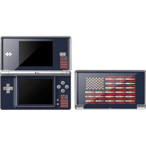 Blue Bullet American Flag DS Lite Skin