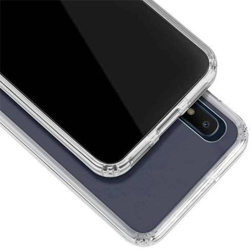 Blue Bullet American Flag Galaxy A10e Clear Case