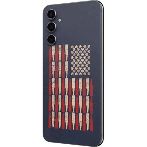 Blue Bullet American Flag Galaxy A14 5G Skin