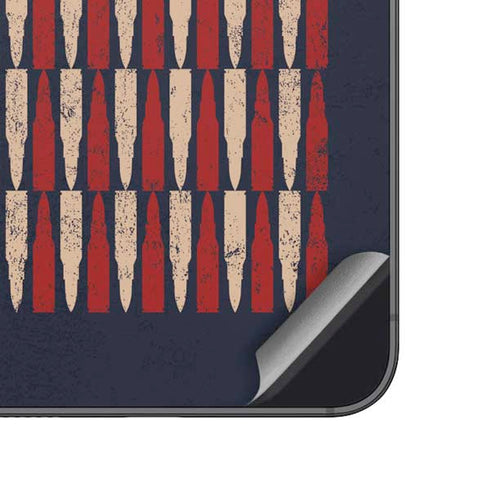 Blue Bullet American Flag Galaxy A14 5G Skin