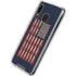 Blue Bullet American Flag Galaxy A30 Clear Case