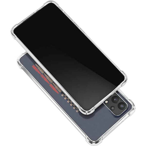 Blue Bullet American Flag Galaxy A32 5G Clear Case