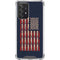 Blue Bullet American Flag Galaxy A52 5G Clear Case