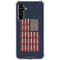 Blue Bullet American Flag Galaxy A54 5G Clear Case