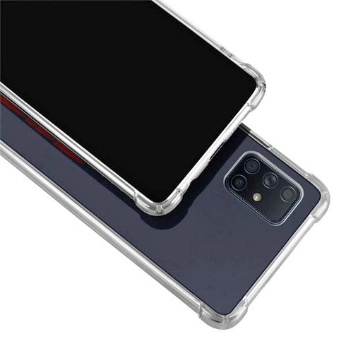 Blue Bullet American Flag Galaxy A71 5G Clear Case