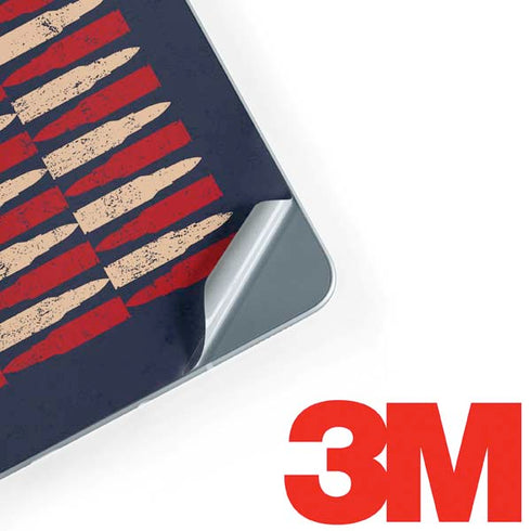 Blue Bullet American Flag Galaxy Book 12in Skin