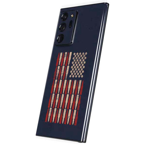 Blue Bullet American Flag Galaxy Note20 Ultra 5G Skin