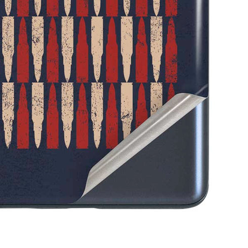 Blue Bullet American Flag Galaxy S20 Fan Edition Skin