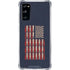 Blue Bullet American Flag Galaxy S20 FE Clear Case