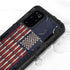 Blue Bullet American Flag Galaxy S20 Plus Waterproof Case