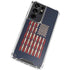 Blue Bullet American Flag Galaxy S21 Ultra 5G Clear Case
