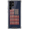 Blue Bullet American Flag Galaxy S22 Ultra Clear Case