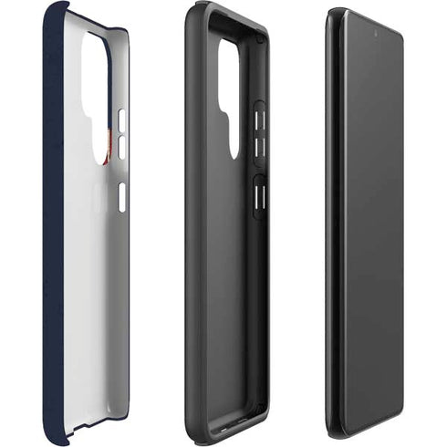 Blue Bullet American Flag Galaxy S22 Ultra Pro Case