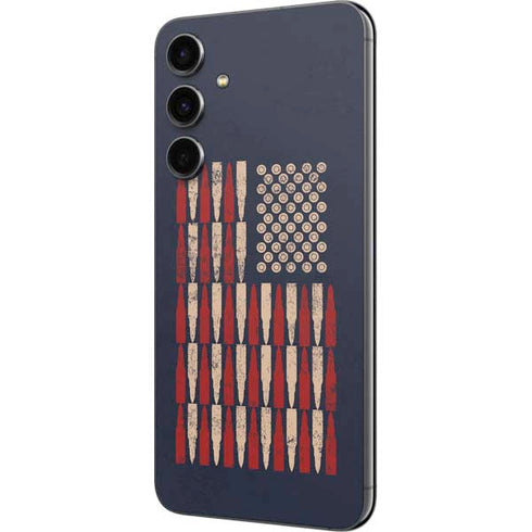 Blue Bullet American Flag Galaxy S23 FE Skin