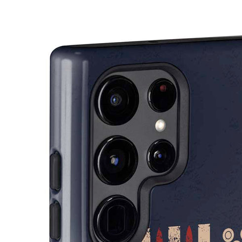 Blue Bullet American Flag Galaxy S24 Ultra Impact Case