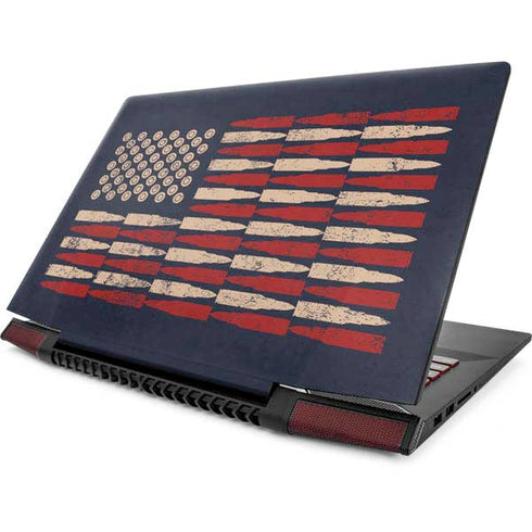 Blue Bullet American Flag Lenovo IdeaPad Skin