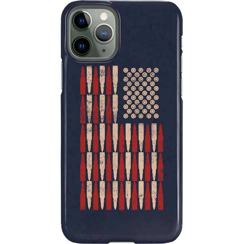 Blue Bullet American Flag iPhone 11 Pro Lite Case