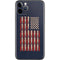 Blue Bullet American Flag iPhone 11 Pro Skin