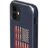 Blue Bullet American Flag iPhone 12 Impact Case