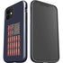 Blue Bullet American Flag iPhone 12 Impact Case