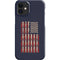 Blue Bullet American Flag iPhone 12 Mini Lite Case