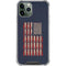 Blue Bullet American Flag iPhone 12 Pro Clear Case