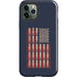 Blue Bullet American Flag iPhone 12 Pro Max Impact Case