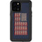 Blue Bullet American Flag iPhone 12 Pro Max Waterproof Case
