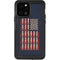Blue Bullet American Flag iPhone 12 Pro Waterproof Case