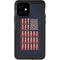 Blue Bullet American Flag iPhone 12 Waterproof Case