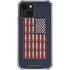 Blue Bullet American Flag iPhone 13 Clear Case