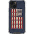 Blue Bullet American Flag iPhone 13 Mini Clear Case