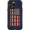 Blue Bullet American Flag iPhone 13 Pro Impact Case