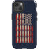 Blue Bullet American Flag iPhone 14 Impact Case