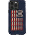 Blue Bullet American Flag iPhone 14 Pro Impact Case