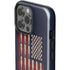Blue Bullet American Flag iPhone 15 Pro Max Impact Case