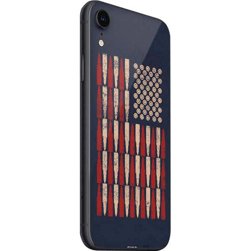 Blue Bullet American Flag iPhone SE (2nd & 3rd Gen) Skin