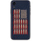 Blue Bullet American Flag iPhone XR Skin