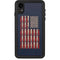 Blue Bullet American Flag iPhone XR Waterproof Case