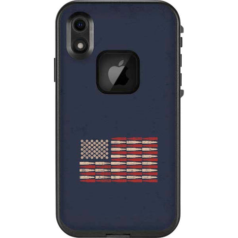 Blue Bullet American Flag LifeProof Fre iPhone Skin