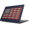 Blue Bullet American Flag Apple MacBook Skin