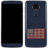 Blue Bullet American Flag Moto E5 Plus Skin