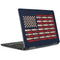 Blue Bullet American Flag Notebook 9 Pro 13in (2017) Skin